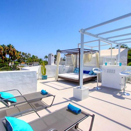 1108 Beachfront 2 Apartments With Roofterrace 80Mtrgt Beach 3 Pools Marbella Ngoại thất bức ảnh